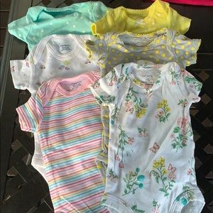 Carter's Short Sleeve Onesies - Multicolor Pack